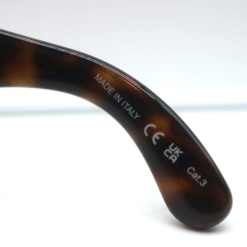 Saint Laurent SL 73 Oversize Cat Eye Sunglasses Tortoise Shell - Picture 6 of 7